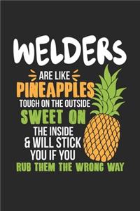 Welders Are Like Pineapples. Tough On The Outside Sweet On The Inside