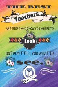 The Best Teachers Are Those Who Show You Where To Look, But Don't Tell You What To See.