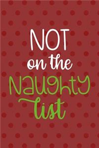Not On The Naughty List
