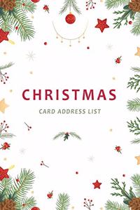 Christmas Address list