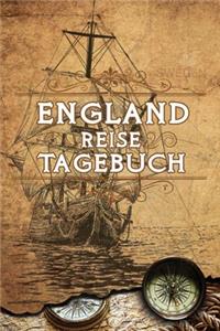 England Reise Tagebuch: Notizbuch liniert 120 Seiten - Reiseplaner zum Selberschreiben - Reisenotizbuch Abschiedsgeschenk Urlaubsplaner