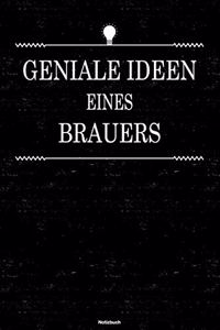 Geniale Ideen eines Brauers Notizbuch