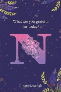 Gratitude Journal for Writers
