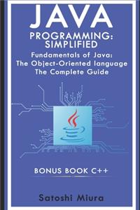 Java Programming Simplified - C++