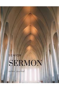 Senior Sermon Notes Journal