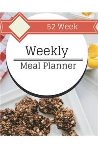52 Weekly Meal Planner