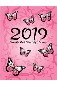 2019 Weekly and Monthly Planner