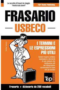 Frasario Italiano-Usbeco e mini dizionario da 250 vocaboli