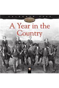 A Year in the Country Wall Calendar 2020 (Art calendar)