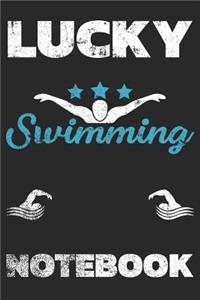 Lucky Swimming Notebook