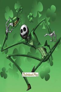 Sketchbook Plus: Happy St. Patrick's Day: 100 Large High Quality Journal Sketch Pages (Irish Jack Skellington)