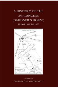 History of the 2nd Lancers (Gardner's Horse ) from 1809-1922