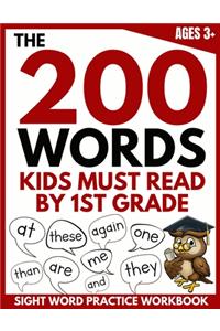 The 200 Words Kids Must Read by 1st Grade