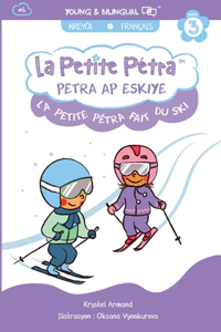 Petite Pétra Fait du Ski