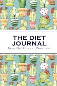 The Diet Journal: Pastel Cactus - Beautiful Moment Creatures: Diet Journal & Fitness Journal & Food Diary: (BMI Checking Chart) - Pocket Size