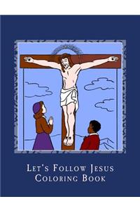 Let's Follow Jesus Coloring Book