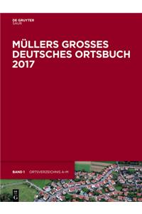 Müllers Großes Deutsches Ortsbuch 2017