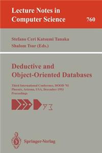 Deductive and Object-Oriented Databases