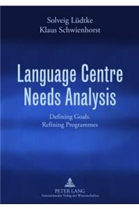 Language Centre Needs Analysis
