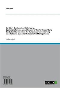 Der Wert Des Kunden
