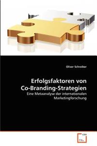 Erfolgsfaktoren von Co-Branding-Strategien