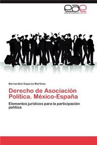 Derecho de Asociación Política. México-España