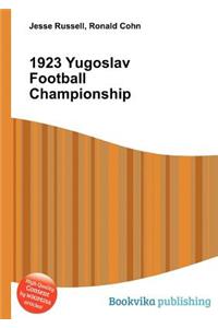 1923 Yugoslav Football Championship