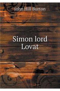 Simon lord Lovat