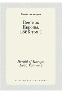 Herald of Europe. 1866 Volume 1