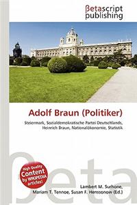 Adolf Braun (Politiker)