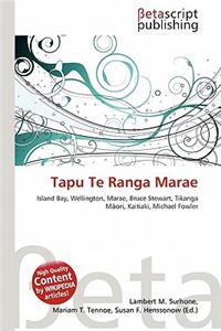 Tapu Te Ranga Marae