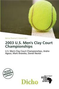2003 U.S. Men's Clay Court Championships