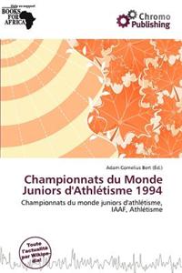 Championnats Du Monde Juniors D'Athl Tisme 1994