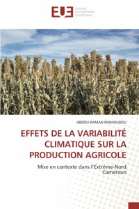 Effets de la Variabilité Climatique Sur La Production Agricole