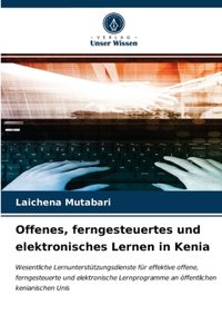 Offenes, ferngesteuertes und elektronisches Lernen in Kenia