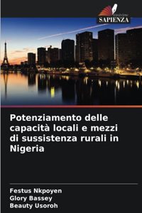 Potenziamento delle capacità locali e mezzi di sussistenza rurali in Nigeria