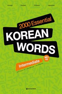2000 essential korean words intermediate (coreen - anglais - chinois - japonais)