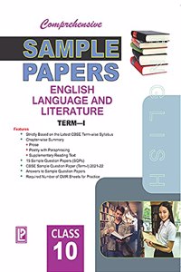 Comprehensive Sample Papers English Language and Literature X (Term-I)