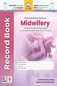Practical Record Book Of Midwifery (Casebook) For Bsc Nursing Students, 3Rd Ed.( Pb- 2023)