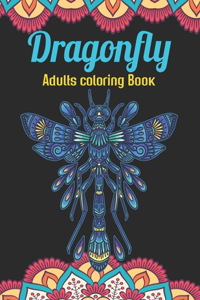 Dragonfly Adults Coloring Book