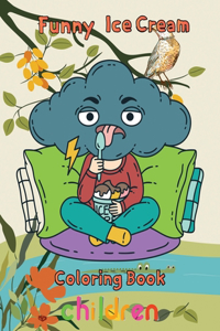 Funny Ice Cream Coloring Book children