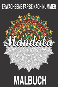 Erwachsene Farbe Nach Nummer Mandala Malbuch