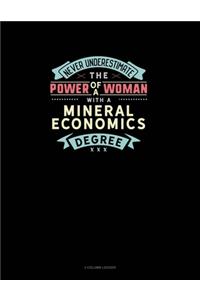 Never Underestimate The Power Of A Woman With A Mineral Economics Degree