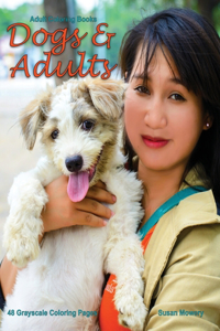 Adult Coloring Books Dogs & Adults