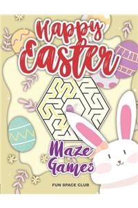 Happy Easter Maze Games