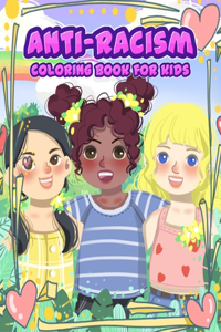 Anti-racism coloring book for kids