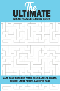 Ultimate Maze Puzzle Games Book