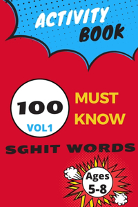 Activity book 100 must know sghit words vol 1