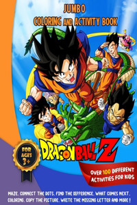 Dragon Ball Z Jumbo Coloring And Activity Book