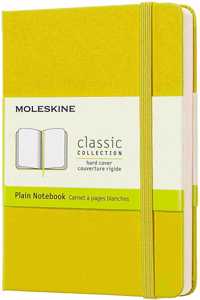 Moleskine Dandelion Yellow Notebook Pocket Plain Hard